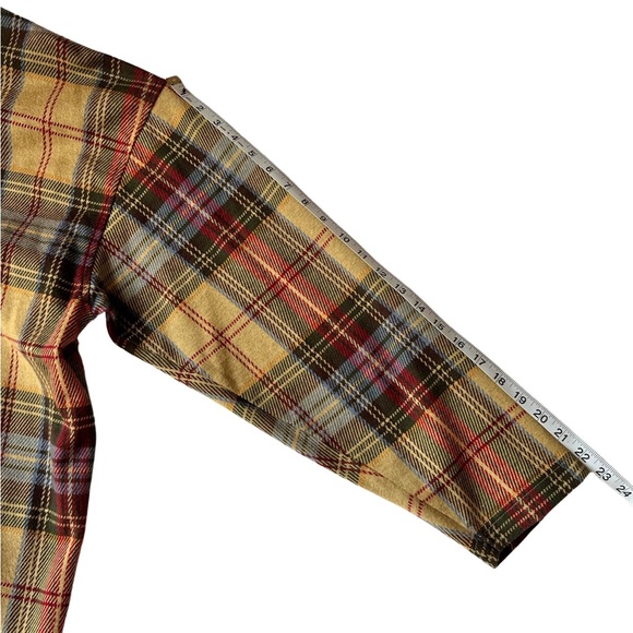 Tommy Hilfiger Plaid Rugby Shirt, Warm Rugby with excellent vintage quality, XL - Picture 8 of 10